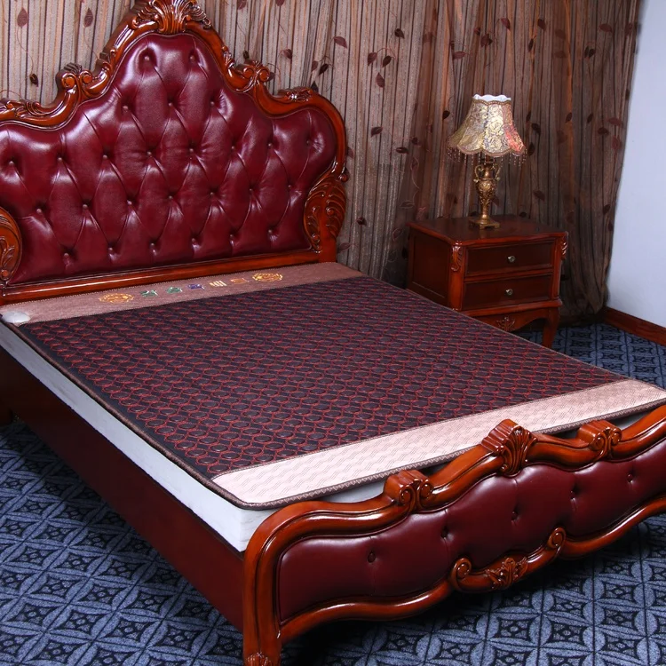 
Health therapy mattress heating body massage jade pads 