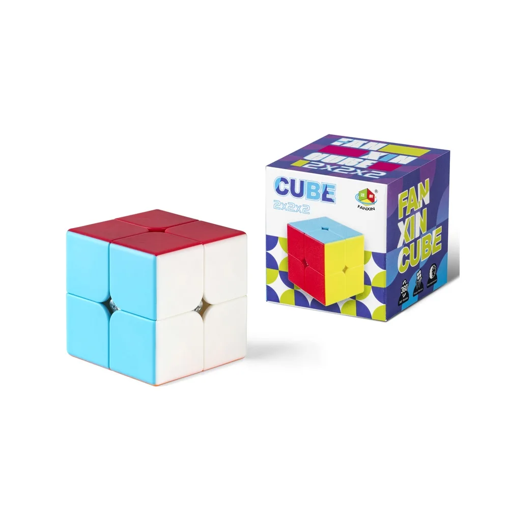 Factory Wholesale Custom Various Puzzle Magic Square Hot Selling 3x3 2x2 Magic Cube for Kids Adults