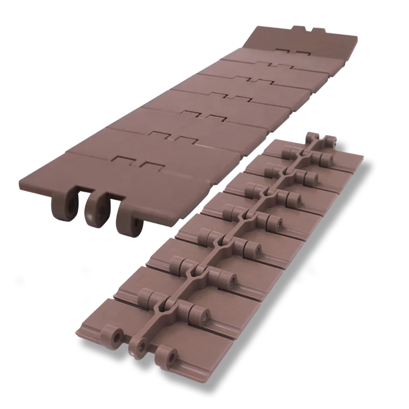 820-k350 Glass Bottle Transport Straight Single Hinge Table Top Conveyor Chain