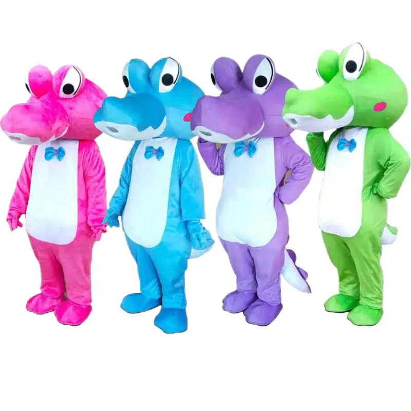 crocodile mascot costume cosplay party carnival costume adult dress kid birthday advertising dancing wedding animal costume