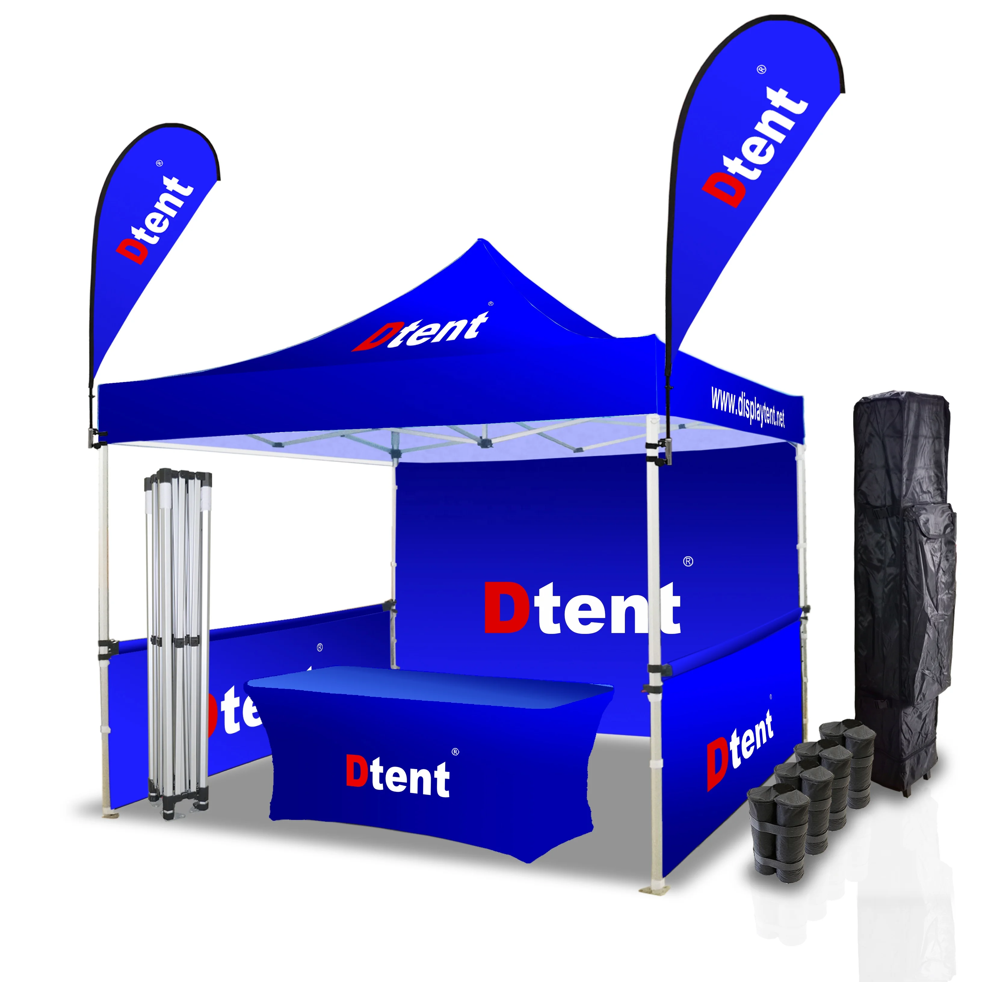 Оптовая продажа 10x10 футов высококачественный навесной навес на заказ наружный водонепроницаемый коммерческий палатки для торговой выставки