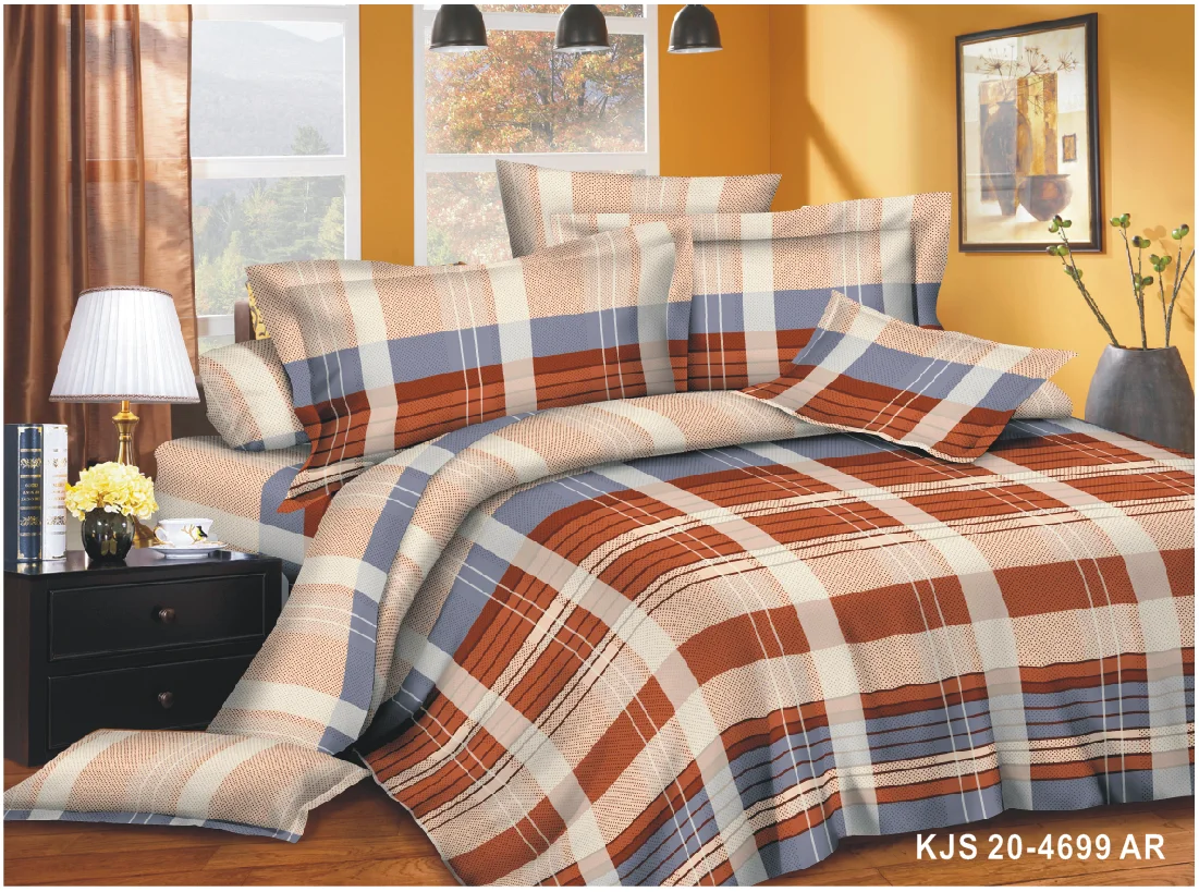hot sale zhejiang textile polyester printed microfiber fabric for bed sheet bed linen fabric