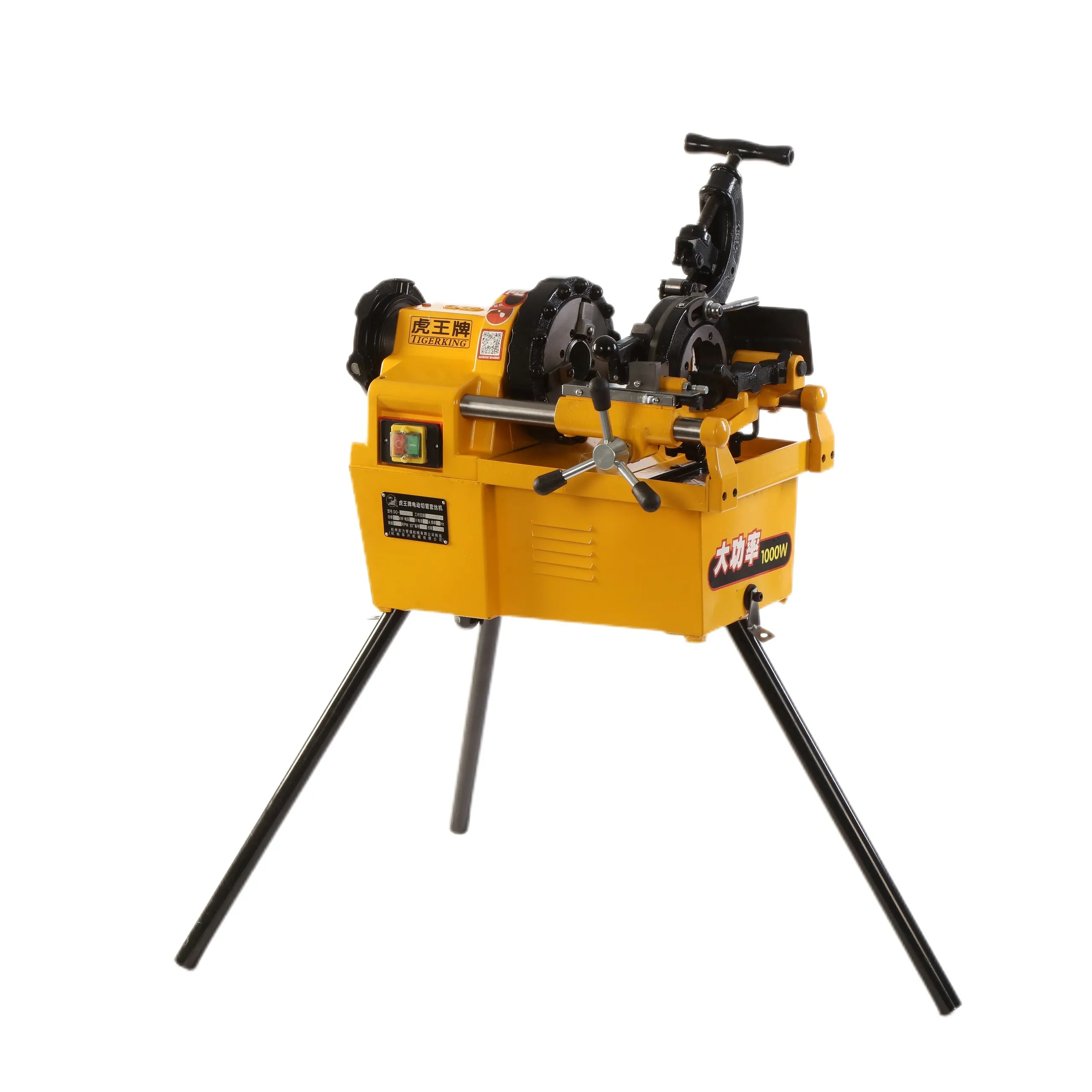 High Quality  Teeth Milling Pipe Threading Machine
