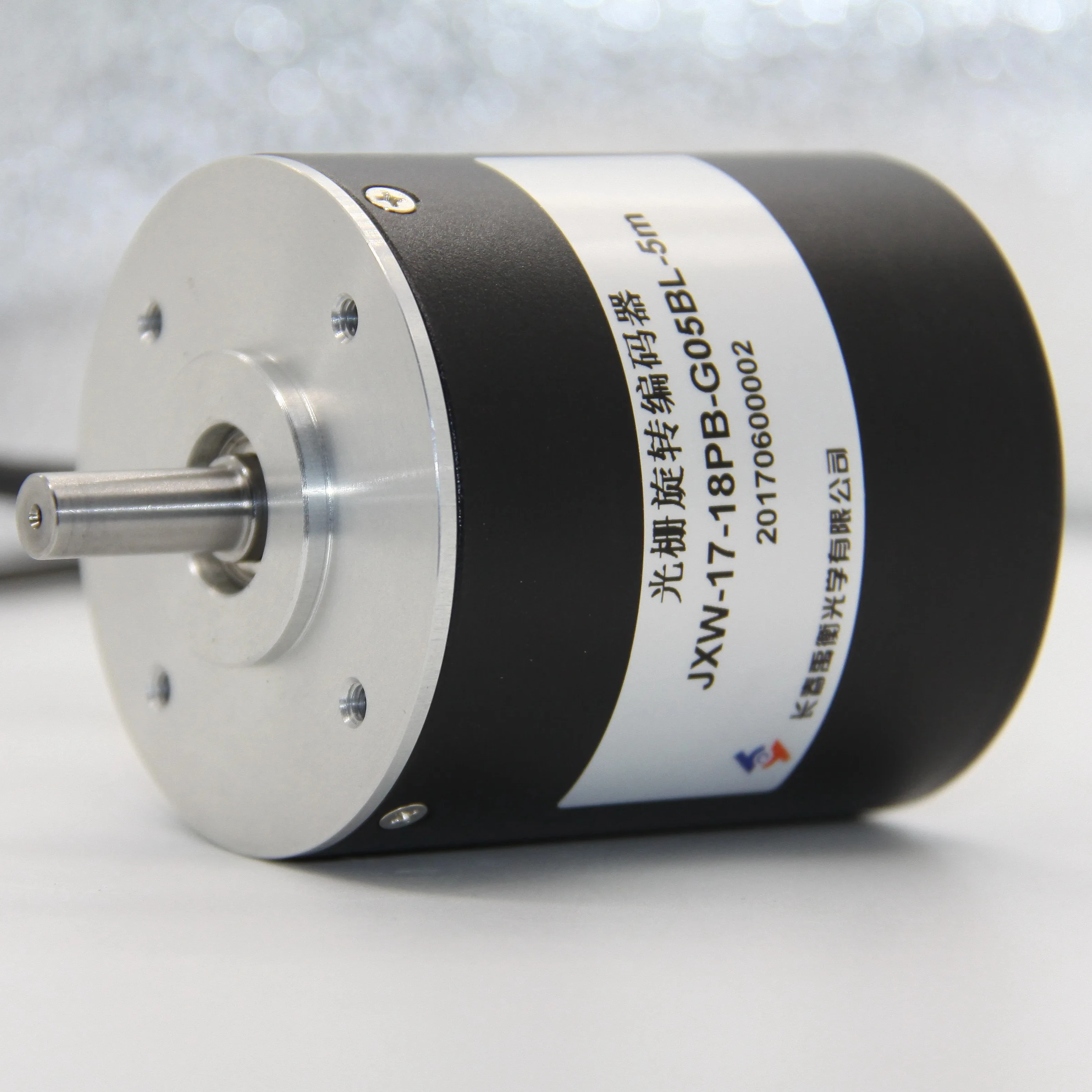 Absolute encoder solid shaft rotary encoder grating sensor 50mm IP54 Single-turn Binary Code Encoder rotary