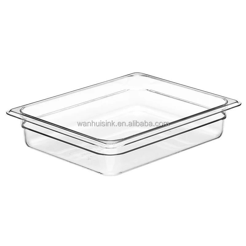 LFGB NSF PC/PP food container plastic gn pan polycarbonate trays