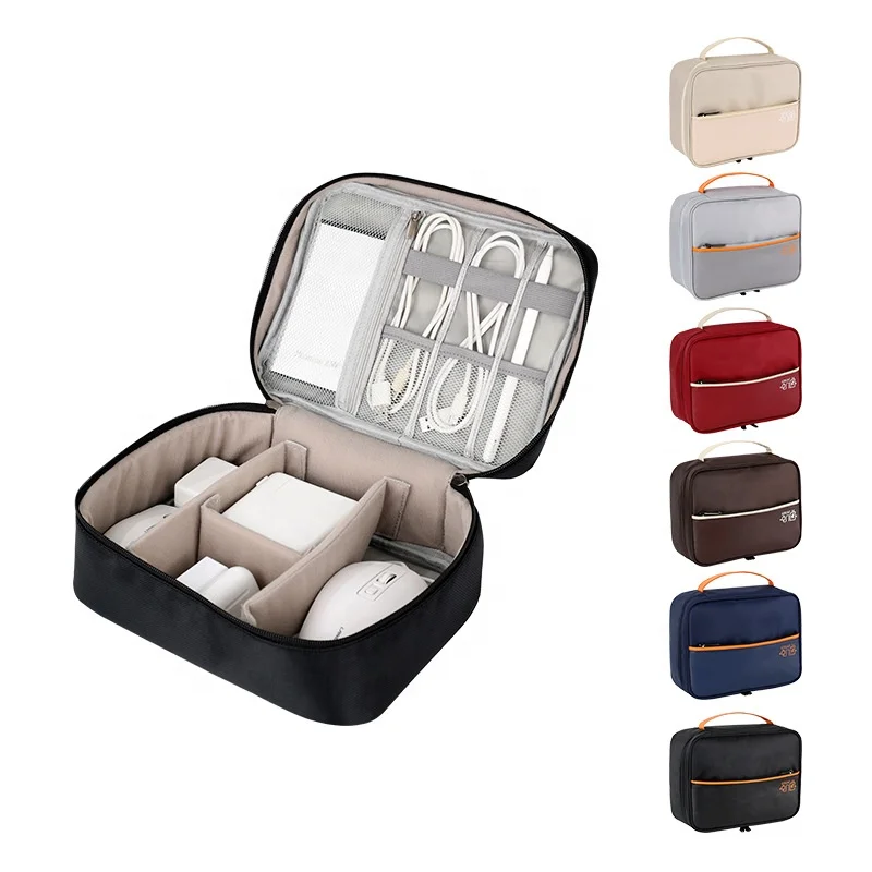 Data cable storage box Moisture-proof digital accessories storage bag earphone charging bank mobile phone storage bag