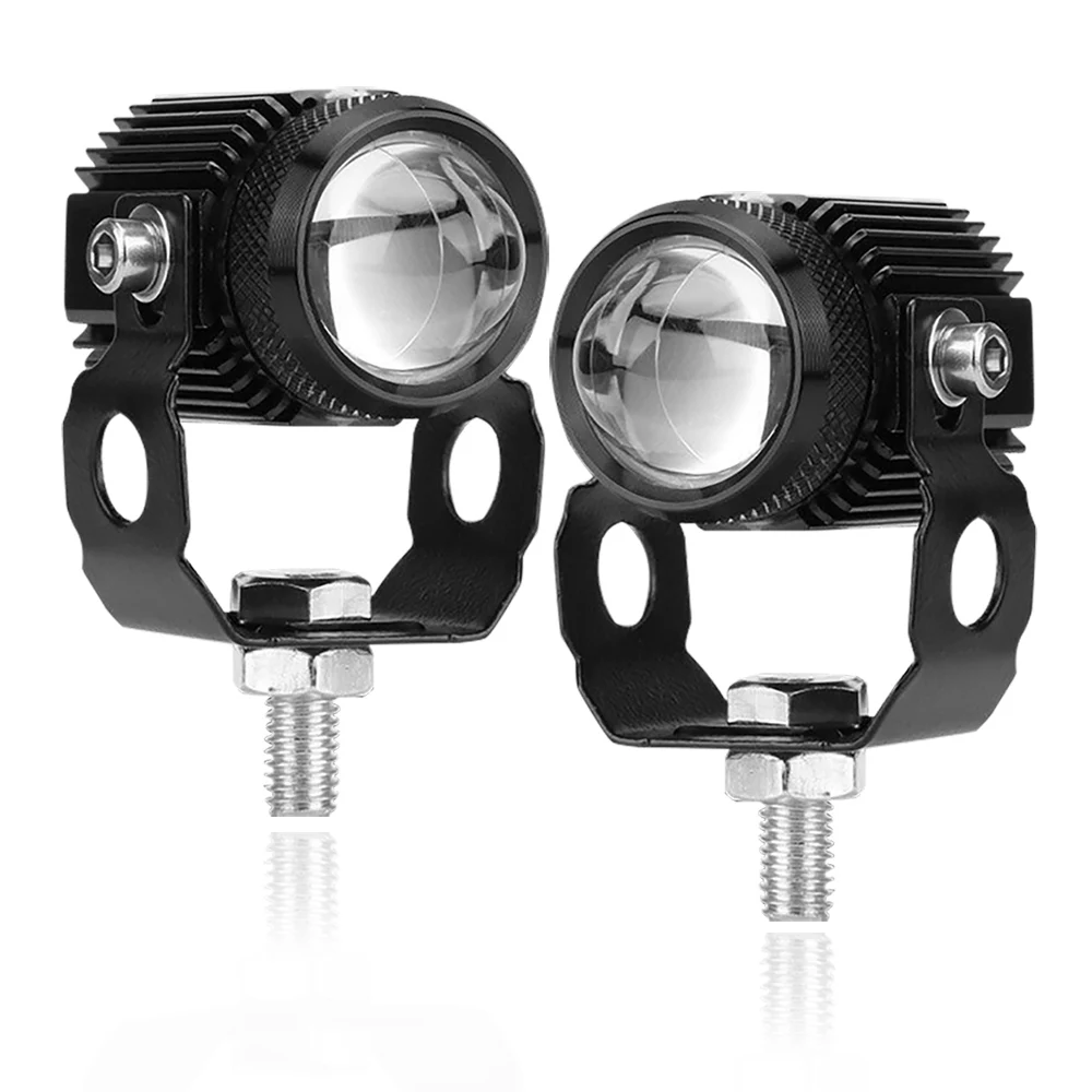 Laser led thickened aluminum headlamp high volume beads electric vehicle spot led work light motorcycle lighting system