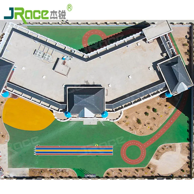 Elastic Children Playground Outdoor Floor Covering epdm Rubber Granule With PU Binder