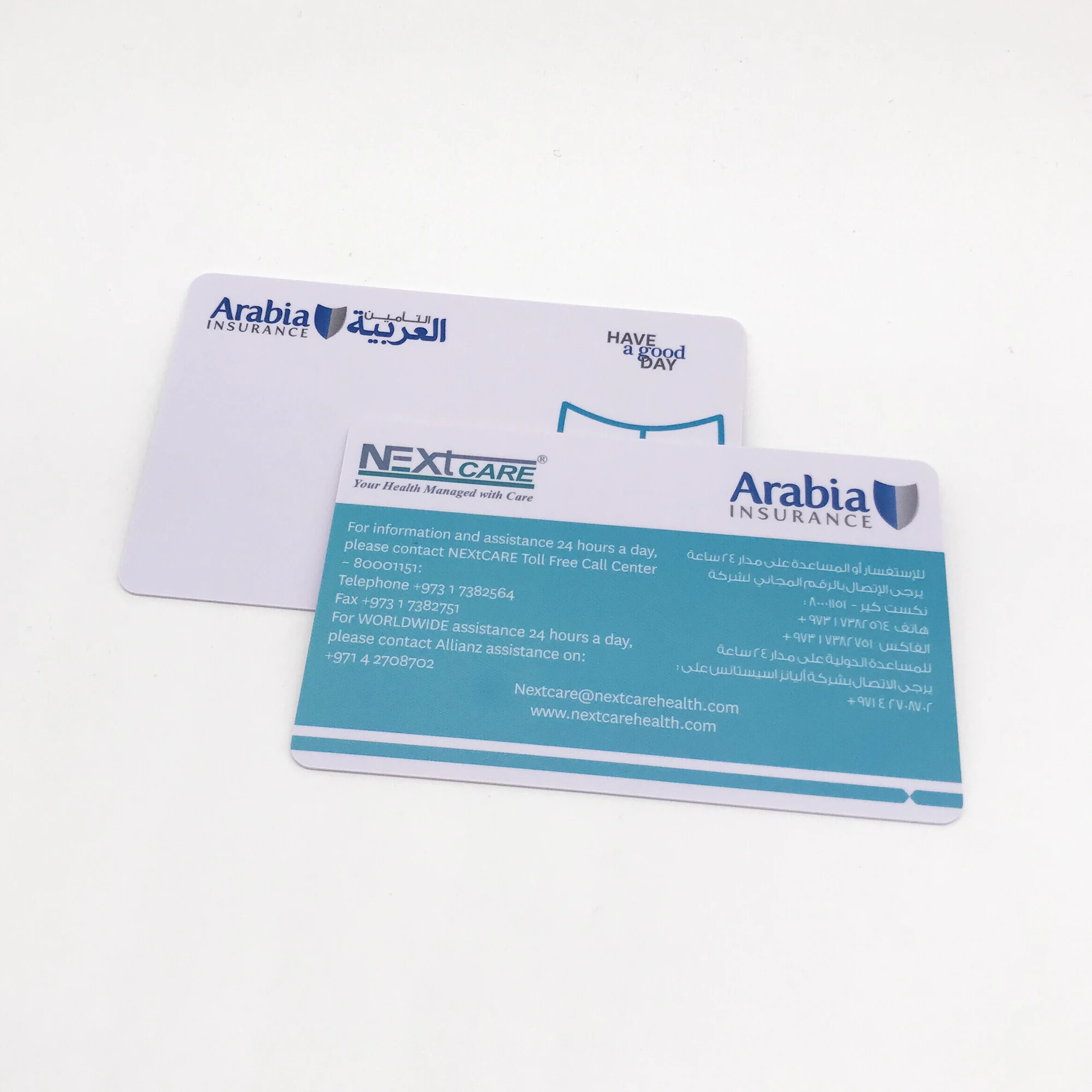 High quality Thermal Printable Plastic insurance card