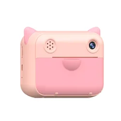 Factory Selling Children Instant Print Camera 1080p HD Small Mini Camera With Thermal Photo Paper Toys Digital Camera Gifts toys
