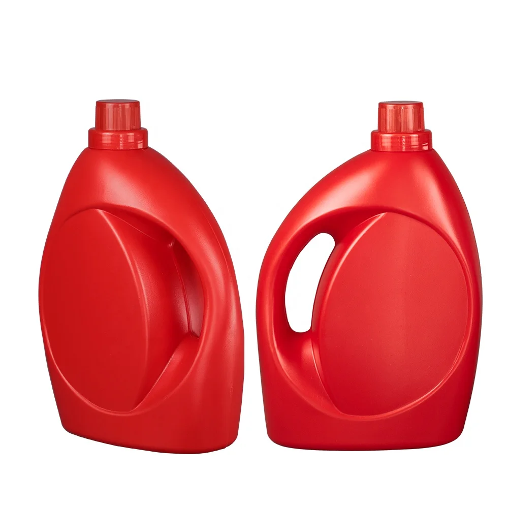 2L/3L/5L HDPE plastic cleanser bottle 2KG/3KG/5KG washing liquid laundry detergent bottles