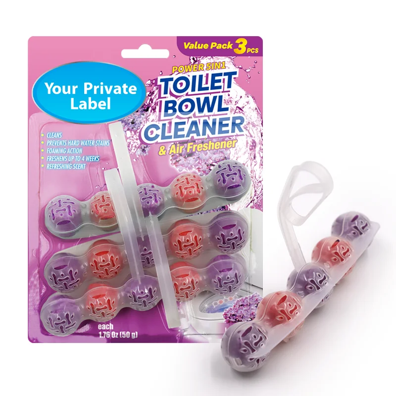 Top Ocean & Lemon Power Aktiv Classic Factory Rim Hanger Toilet Bowl Cleaner Toilet Air Freshener 4 n 5 balls