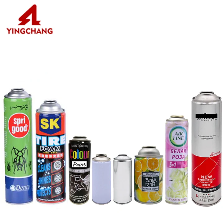 spray tin bottle aerosol can