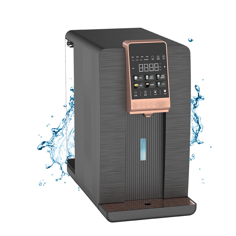 New Korea ion reverse osmosis alkaline tabletop rich hydrogen water purifier dispenser alkaline water home