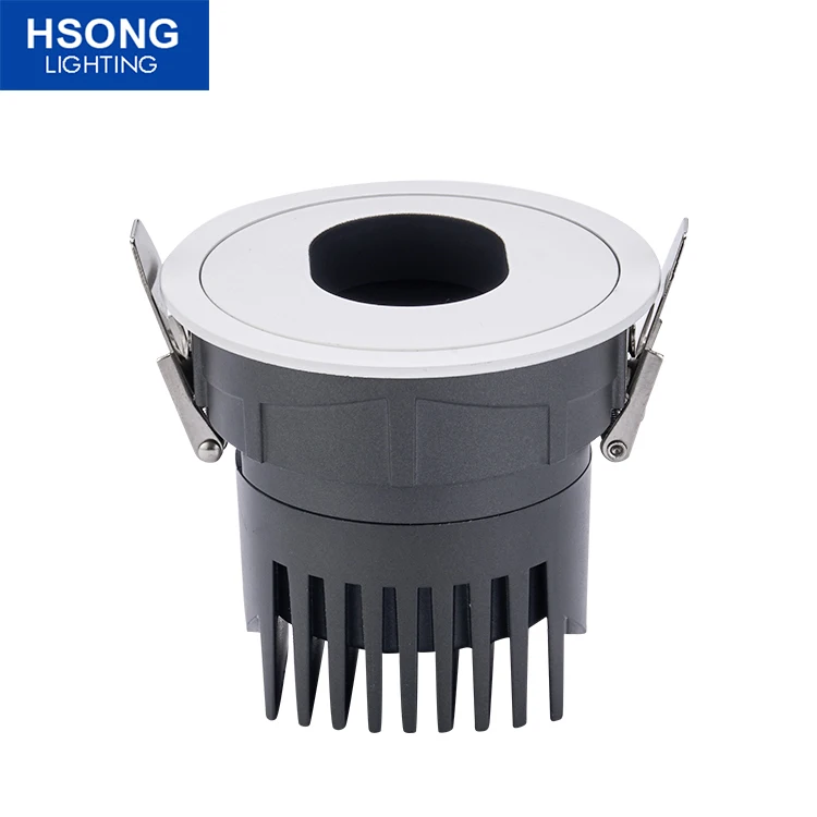 LED down light 5w 7w 12w 15w 18w 24w recessed led downlight spot light cylinder down light adjust for hotel