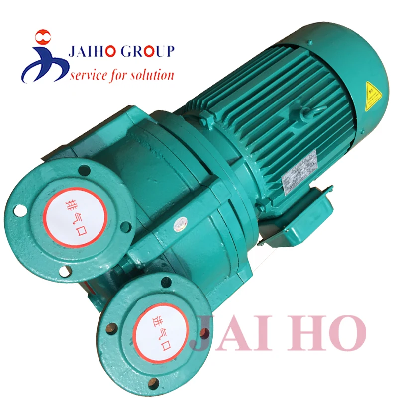 High efficiency liquid ring vacuum pump for plastic/paper/leathger products