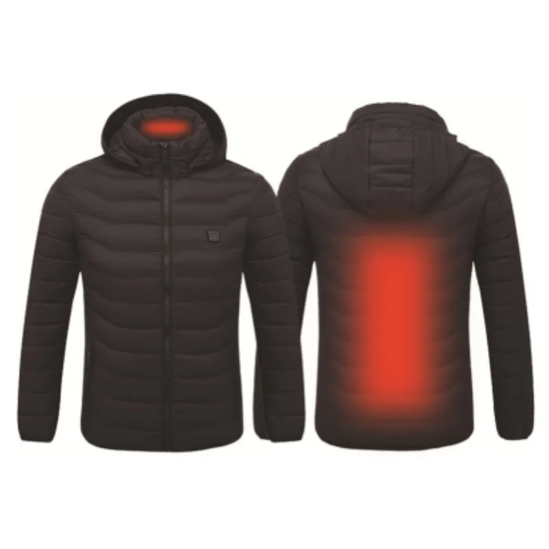 Зимний жилет с подогревом легкий теплый жилет куртка с Usb электрической аккумуляторной батареей для улицы пальто с подогревом для мужчин
