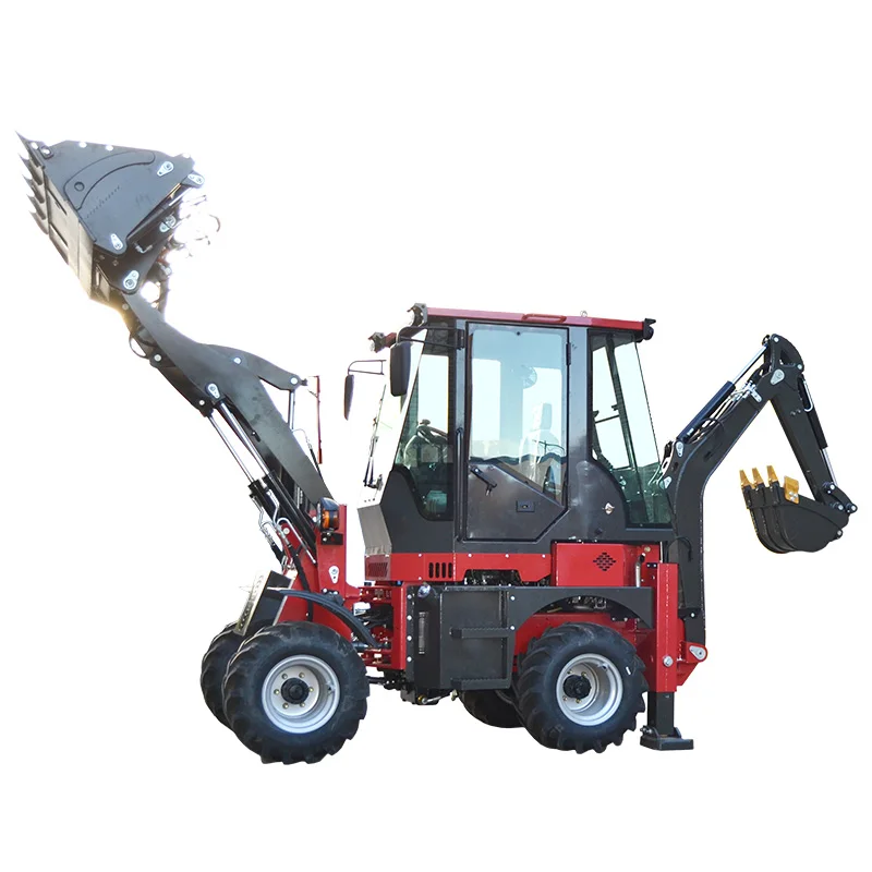 Factory price backhoe loader 4x4 backhoe china loader