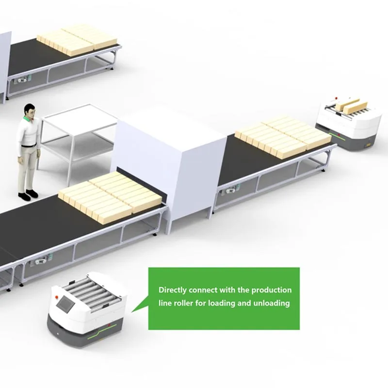 Material Handing  Chassis Vehicle Robot Cart  Mobile AGV Robot Robot Chassis Mobile