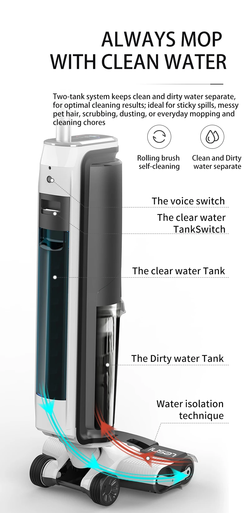 Clean Long Lasting Cordless Vacuums Portable Carpet Cleaners Upright Vacuums Steam Mops