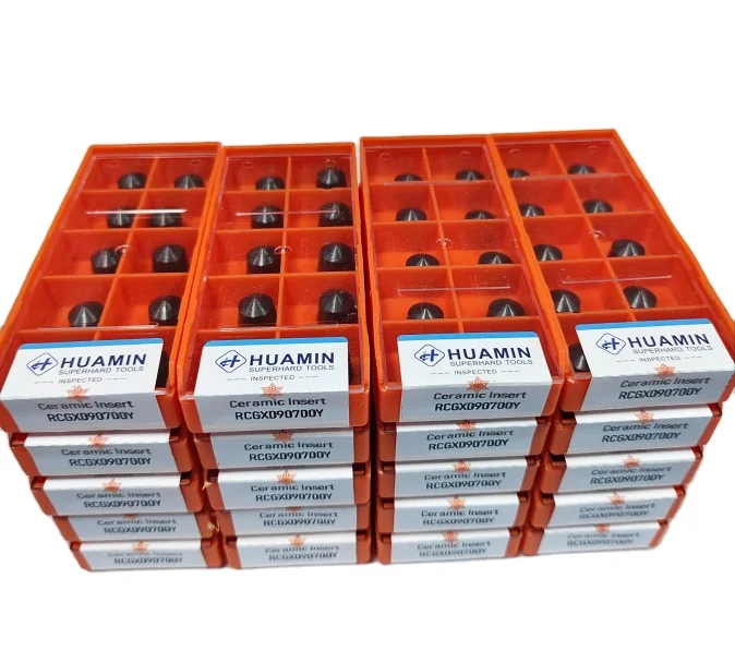 Turning alloy cast iron roll ceramic CBN insert rcgx0907 1910 1510 1207 hot sale in Palestine