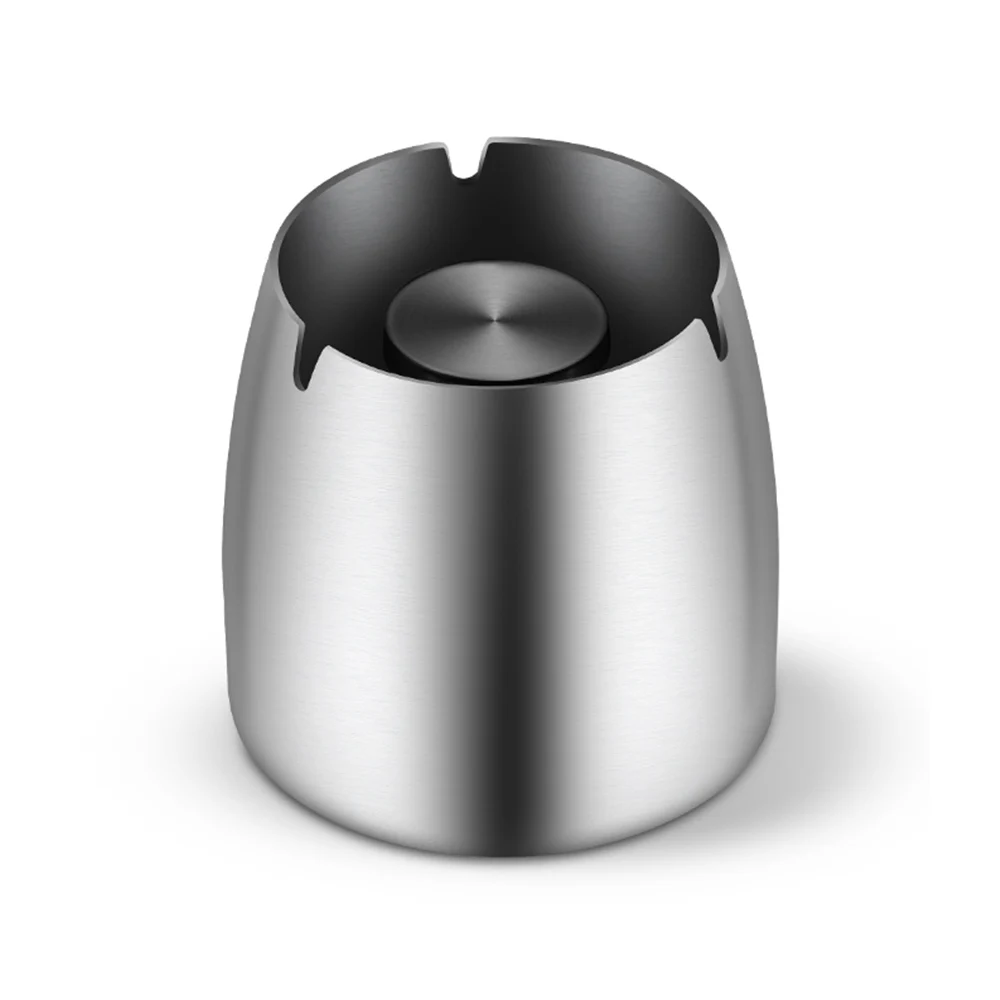 Original spot stainless steel ashtray multi-size portable cigar ashtray without lid