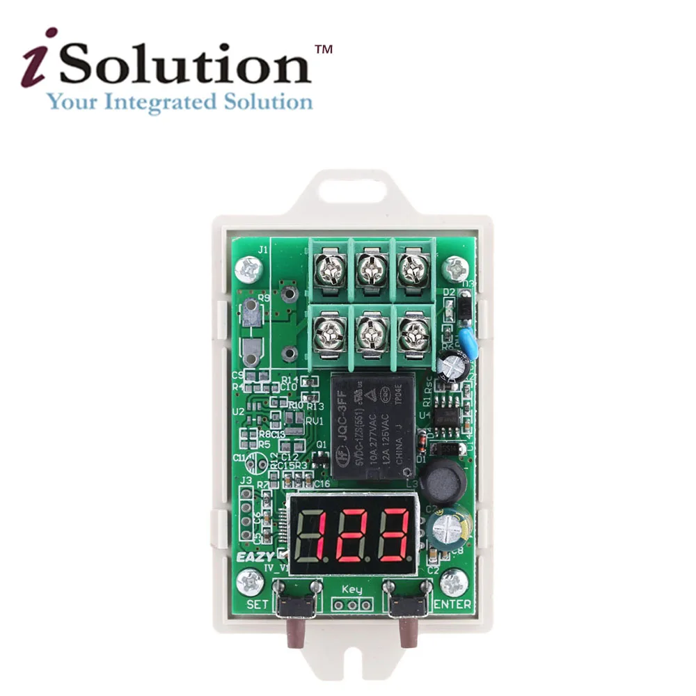 IV-U3 8V-36V DC Voltage Detection and Control Delay Relay / Overvoltage Undervoltage Switching Relay /12V/24V