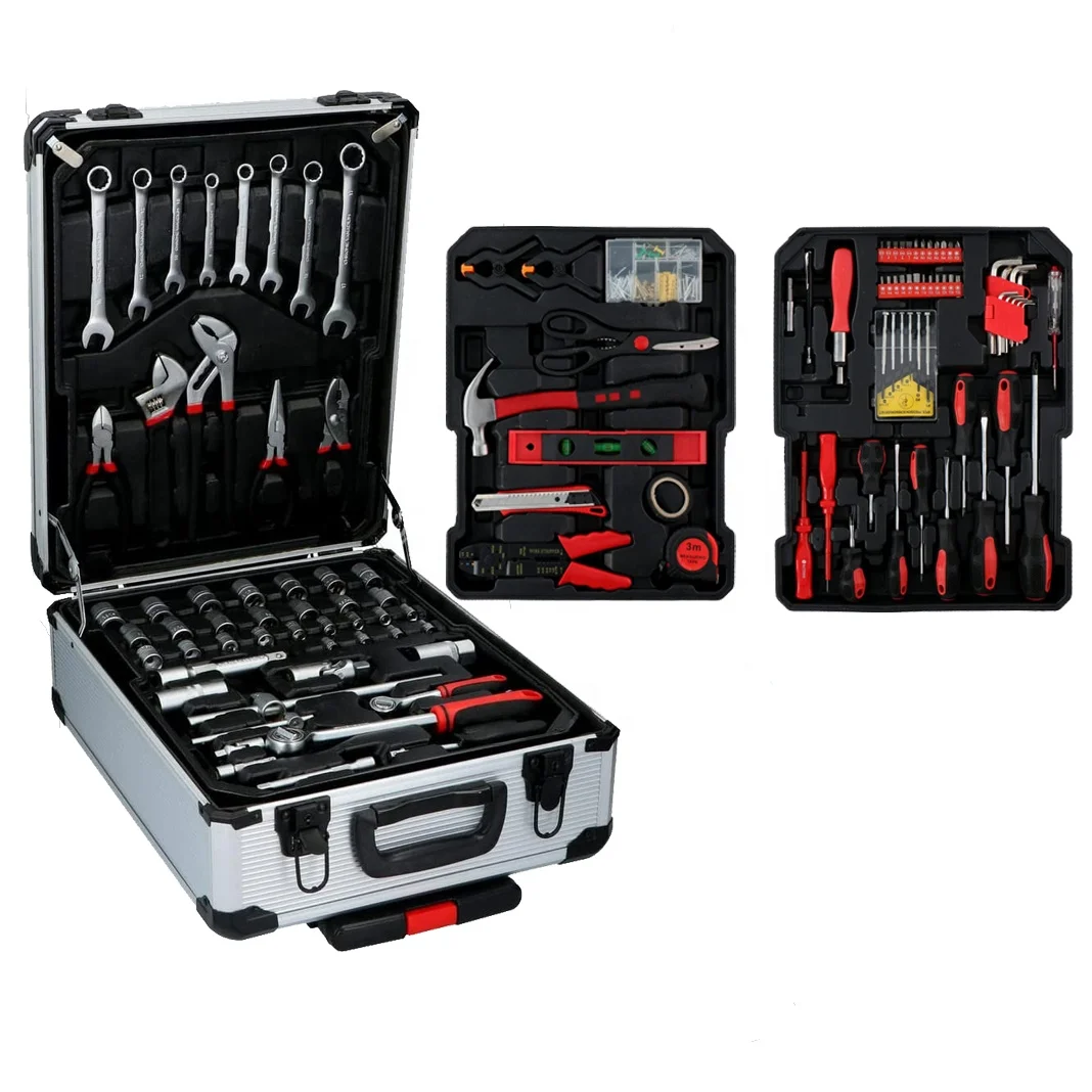 Tool Set 187 Pieces Gift for Men  socket Set  Hand Tool DIY Accessories
