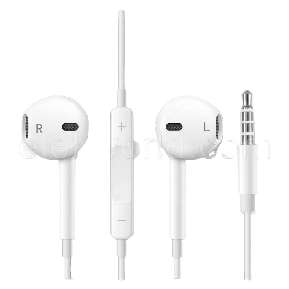 Mobilephone Earphone for iPhone with Remote Mic for iPhone 5G/5C/5S/SE/6/6 Plus/6S/6S Plus headphone