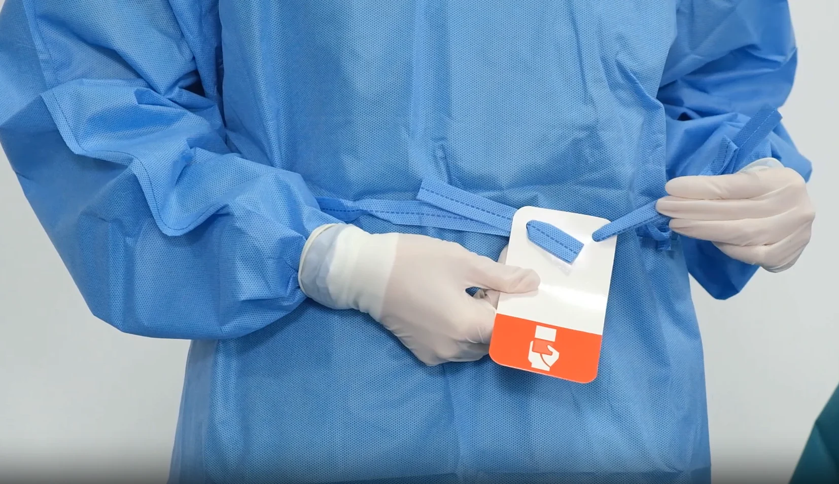 Factory Direct Supply Surgical Gown AAMI Level 3 Standard SMS Surgical Gown Size XXL