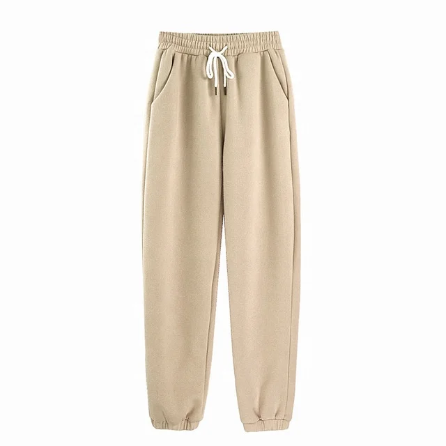 Custom 65% Cotton 35% Polyester Fleece Casual Beam Feet Blank Jogger Pants Men Custom Letter Print Jogger Pants Unisex