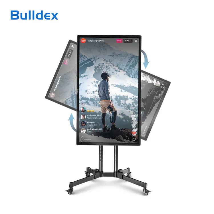 Bulldex 32 inch Newest Internet Streaming Broadcast Mobile Live Radio & TV Broadcasting Equipments