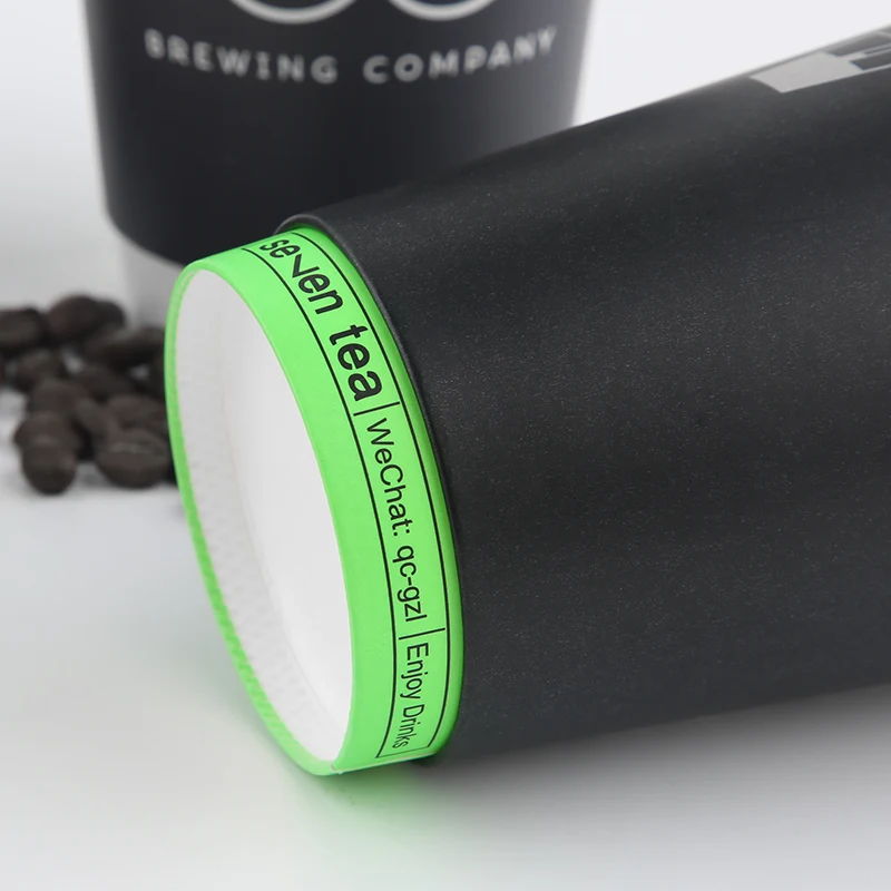 wholesale cardboard branded biodegradable with lid takeaway with lid and sleeve single double wall ceramic cups coffee