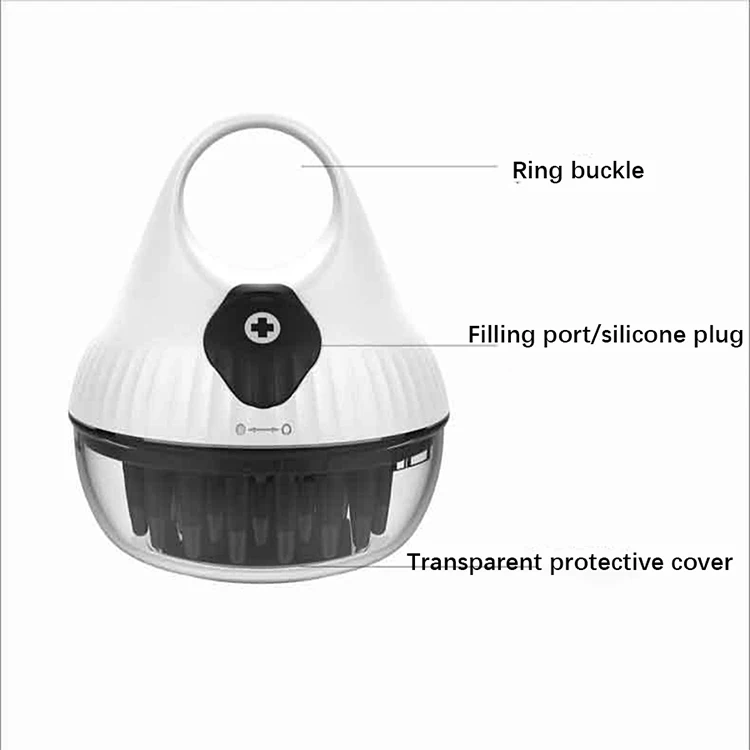 25mL Tank Soft Head Scalp Massager Liquid Dispensing Comb Hair Oil Applicator