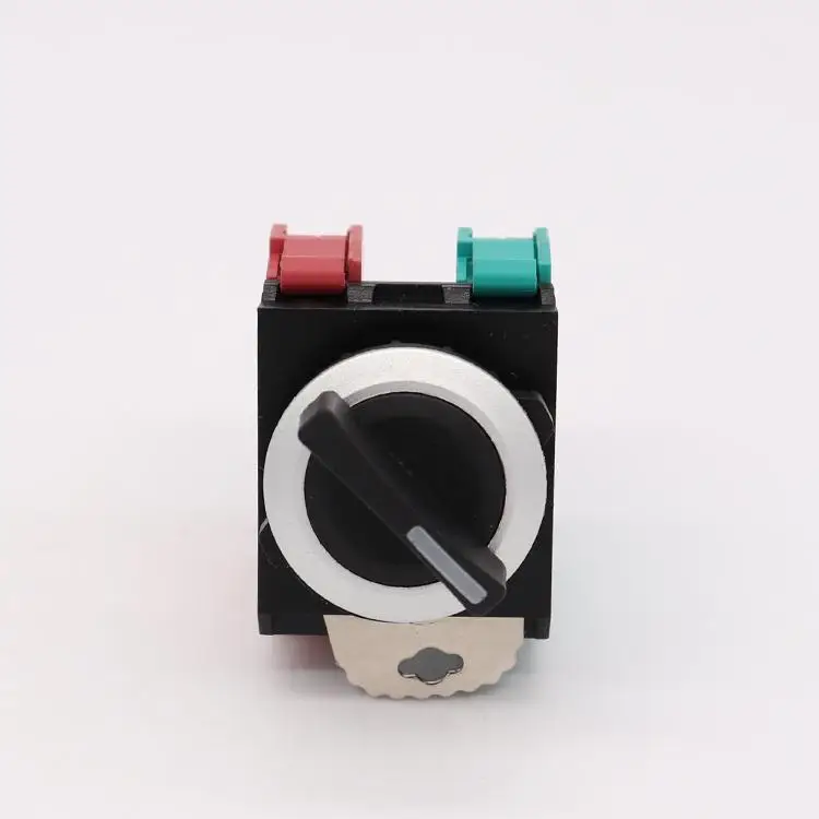
LA22E 22MM Waterproof Instantaneous Locking Long Handle Selection Button Switch 