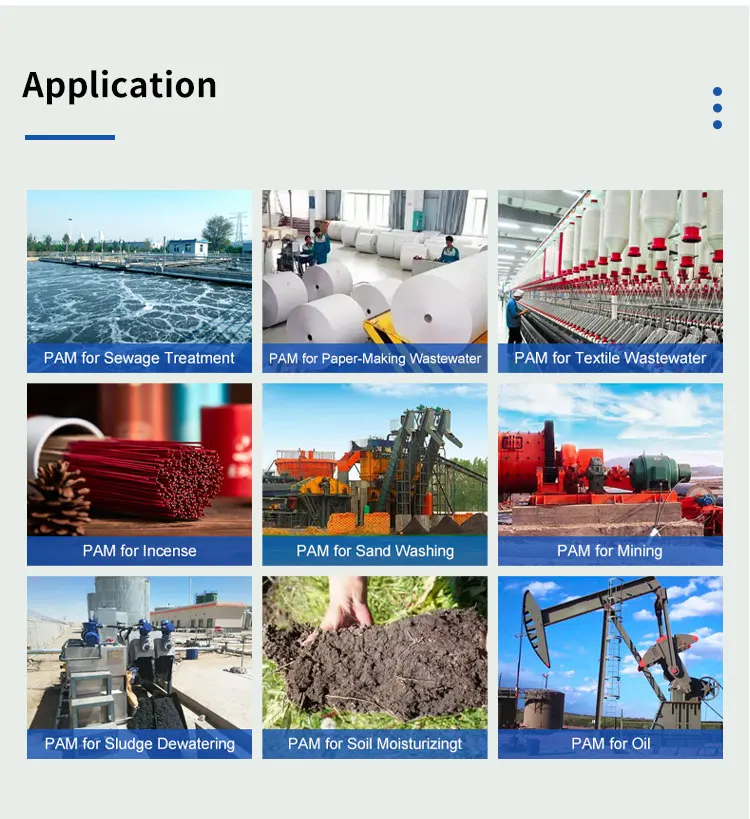 Reliable and Cheap Water-soluble Polymer Polyacrylamide for Wastewater Treatment