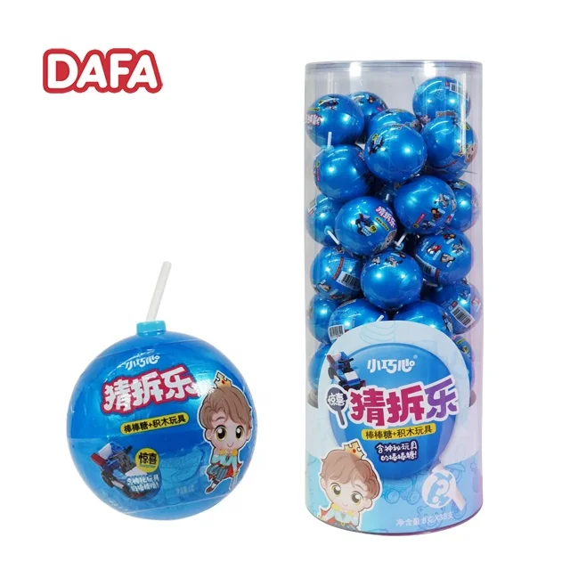 Hot Selling Creative Lollipop Boom Candy Toy Gifts For Boys And Girls And Surprise Building Block Toys