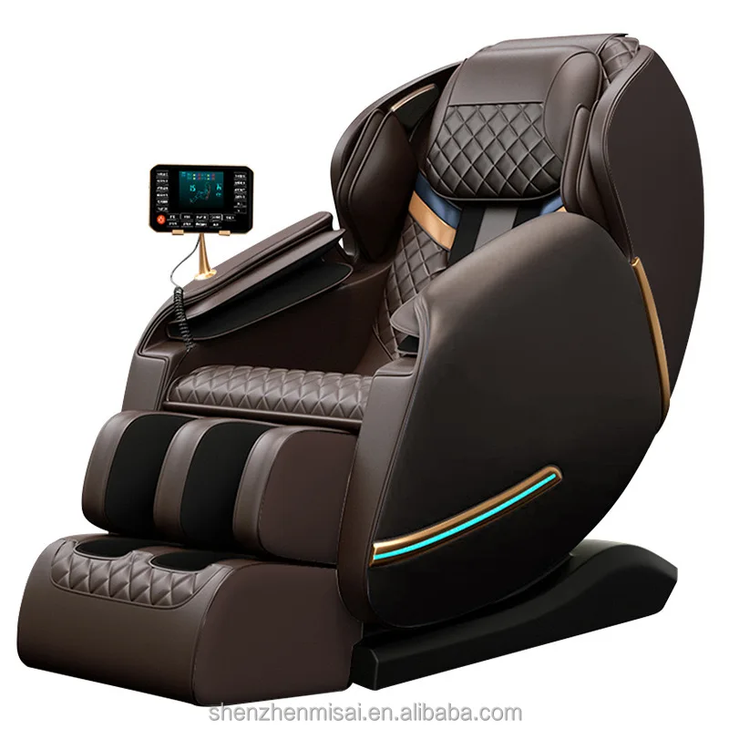 Bluetooth Wireless Charging Voice Control 0 Gravity SL Track 8D Full Body Massage Chair