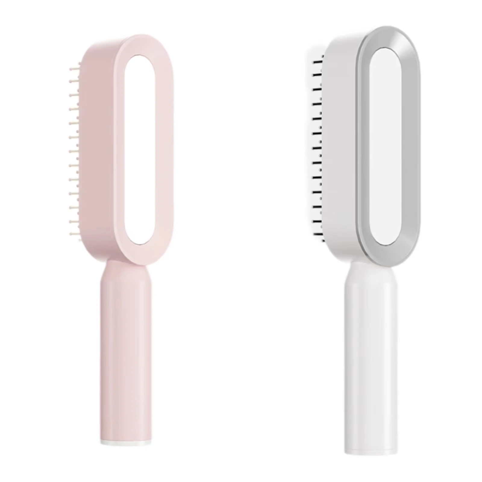 Mini Extension Scalp Massage Vent Detangling Curly Hair Brush Airbag Self Cleaning Hair Brush For Women