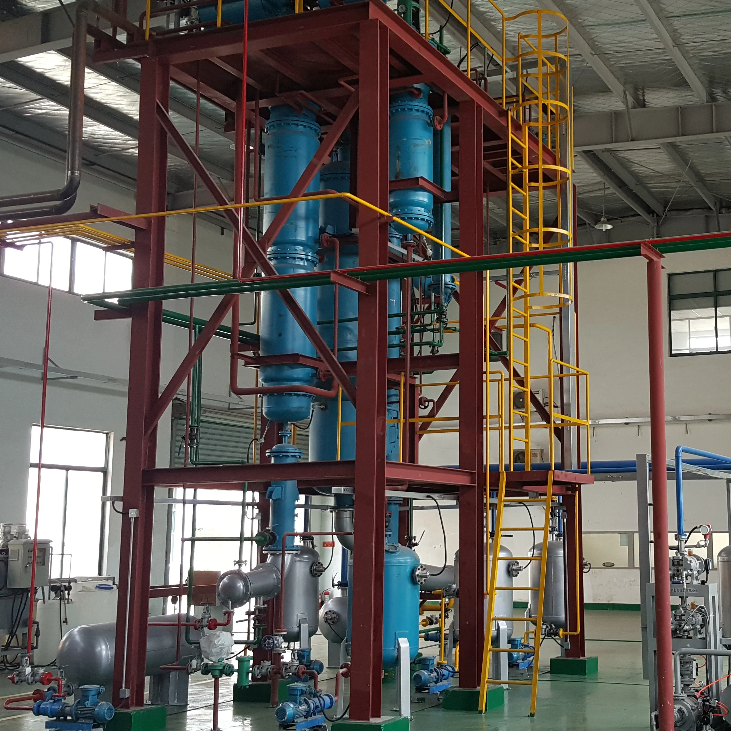 set up the production line used engine oils recycling complete finished product