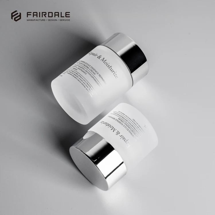 OEM Cheap Price 30ml Cosmetic Packaging Frosted Empty Glass Mini Serum Bottle With Pump