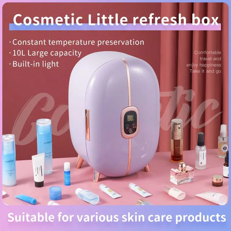 Fast Ship Beauty Refrigerator 10L Cosmetic Refrigerator Fridge