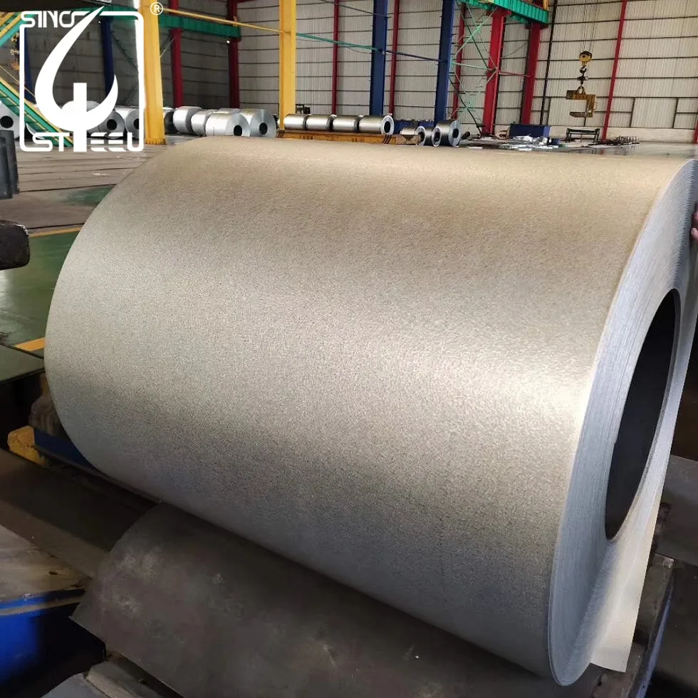 55% Galvalume Steel Coils AZ150 Zincalume GL Rolls Aluzinc Steel Coil
