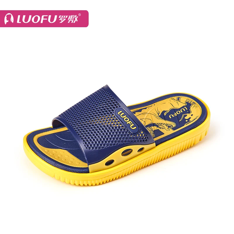 LUOFU kids EVA slide children sandals mules dinosaur kids shoes and sandals