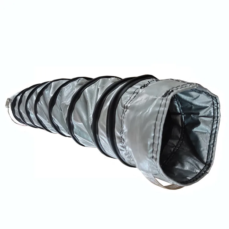 4 inch 100mm diameter PVC Duct Hoses with clamps