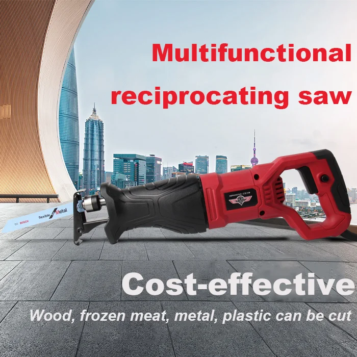 Shocking Price 900W Reciprocating Saw Wood Metal Cutting