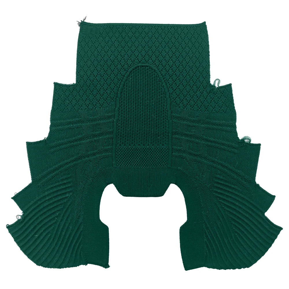 New style Low price mesh vamp 3d fly knit uppers for sports shoes