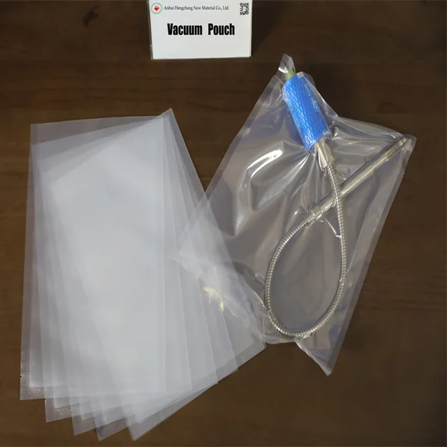 Heat Seal  Pa/pe Heat vacuum Bags food storage saver vacuum sealer bag For Fresh Beef /mutton/cheese Packaging