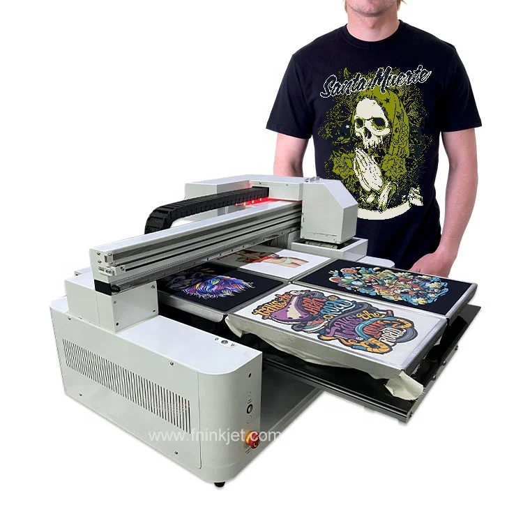Fninkjet A1 A2 A3 A4 DTG T-shirts Printer Machine Multicolor DTG Printer Automatic 6090 Plus DTG Inkjet Printers