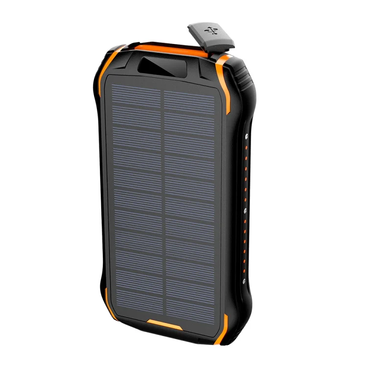 High Capacity Solar Power Bank 26800mah Portable Charger Powerbank Solar Power Bank 30000mah Wireless